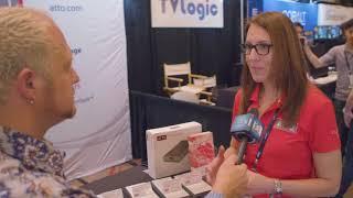 Carllene Mowry of ATTO Technology #SMPTE2017 @smpteconnect