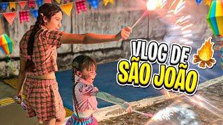 VLOG DO DIA DE SÃO JOÃO COM SARAH DE ARAÚJO E ELOAH ! Dia a Dia com Amanda