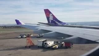 Hawaiian Airlines: Los Angeles to kahului, Maui, HI, full flight.