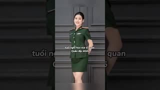Mức tuổi nghỉ hưu sĩ quan quân đội hiện hành