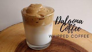 Dalgona/Whipped Coffee/Frothy Coffee/Cloud Coffee . . . how to