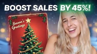 How to make Christmas content with AI | AI backgrounds, gift cards, invitations, social media