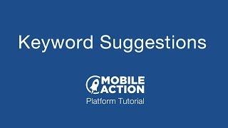 How to Get ASO Keyword Suggestions - App Store Optimization Tutorial