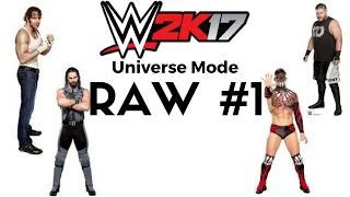 WWE 2K17 Universe Mode Episode 1: RAW #1