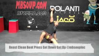 Meatball Kettlebell Beast Clean Bent-Press Get Down Get Up