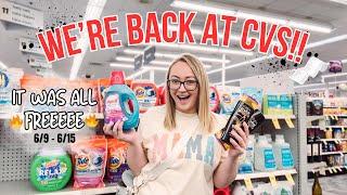 freeee CVS couponing haul  so many good deals this week (6/9-6/15)