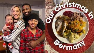 Our Christmas in Germany vlog: grocery shopping, cooking, presents, Romeo's 1st Christmas 