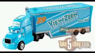 Disney Cars View Zeen Hauler A Cancelled Diecast