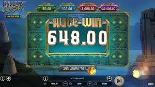 Thunder Clash (Betsoft)  Online Slot SUPER MEGA BIG WIN! 