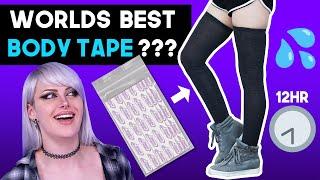 The world's BEST body tape??? Jiggle defender tape review!  Is it cosplay certified?