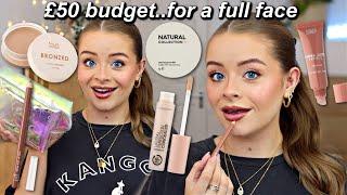 If I had £50 to buy a full face of makeup... THIS is what I would buy!  Budget friendly makeup