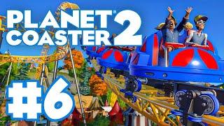 Building A Roller Coaster and Expanding a Park! | Let's Play: Planet Coaster 2 | Ep 6