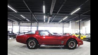 1980 C3 Corvette Finished in Custom Red Flame Paint! 4 Speed Manual! Startup and Walk Around!