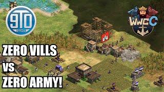 Low eco or low military? - CptnRubberDucky vs DandyDan | Age of Empires II - WWCC