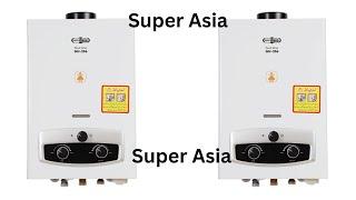 Super Asia 8 Liter Instant Gas Geyser GH-208 #superasia geyser