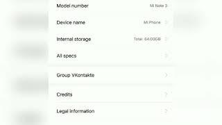 Xiaomi mi note 3 miui 10 miuipro ROM