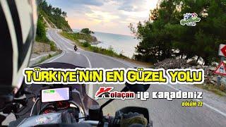 TÜRKİYE'NİN EN GÜZEL Motosiklet YOLU | Sinop Cide | 2Teker 2Yürek Kolaçan ile Karadeniz Bölüm 22