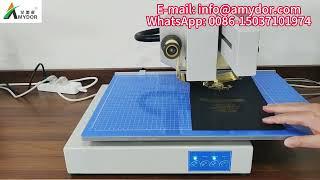 New Best Seller Amydor 3025 Digital Hot Foil Printer for Hard Cover Invitation Paper Cards