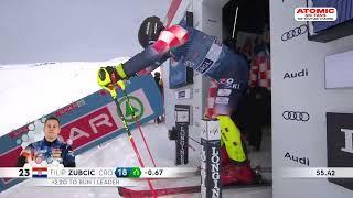 Filip Zubcic  - Gurgl men's slalom, Nov 18, 2023, both runs #weliveskiing  #weareskiing @atomic