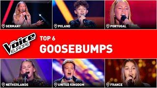 GOOSEBUMPS guaranteed with these BLIND AUDITIONS in The Voice Kids! | TOP 6