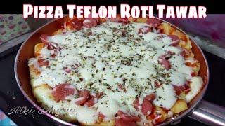 RESEP PIZZA TEFLON ROTI TAWAR ALA ANAK KOS | Resep Ekonomis Pizza Roti Tawar