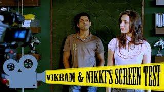 Vikram & Nikki's Screen Test | Farhan Akhtar | Isha Sharvani | Rishi Kapoor | Luck By Chance