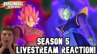 TEARING UP FOR *NEW* GOKU BLACK & ZAMASU RAIDER & CROSSPLAY! Dragon Ball The Breakers Season 5 React