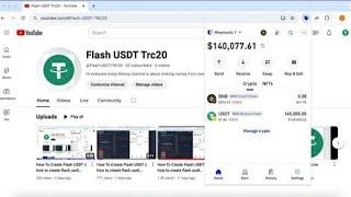 How To Create Flash USDT || how to create flash usdt software