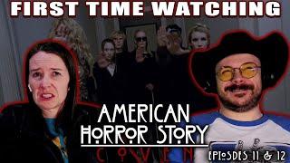 American Horror Story: Coven | Ep. 11 + 12 | First Time Watch Reaction | Not The Eyes!!!