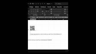 QR-Code in Excel erstellen #exceltips #exceltricks #excel #exceltutorial #microsoftexcel