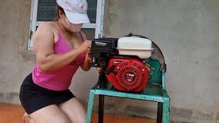 GENIUS GIRL; Repair and restore old TIGER 6.5 HP water pump engine | Gasoline engine