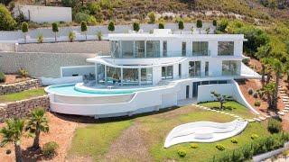 INSIDE 2.950.000 € SPECTACULAR BRAND-NEW MODERN LUXURY HOUSE WITH SEA VIEWS IN JAVEA