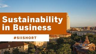 #SIIShort Sustainability in Business