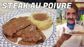 STEAK AU POIVRE PRÉPARÉ COMME DANS LES ANNÉES 80! Une recette facile pour impressionner vos invités