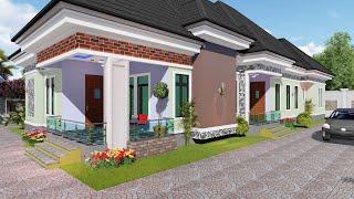 5 BEDROOMS BUNGALOW PLAN  NIGERIA