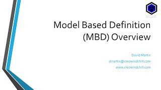 Creo Parametric - Model Based Definition (MBD) Overview