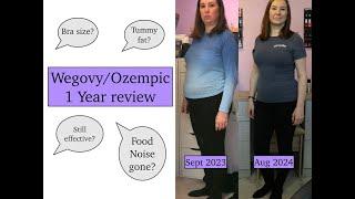 Wegovy Ozempic 1 Year Review!