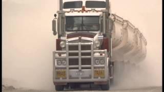 Longest, Biggest Road Trains in the world - Australian Outback