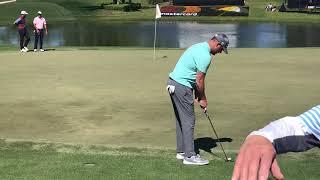 Ben Roethlisberger Pittsburgh Steelers nearly cans miracle putt at Arnie Palmer’s Bay Hill Pro Am