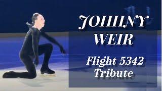 2025 Johnny Weir performing at Legacy on Ice - tribute to Flight 5342 - honoring Sasha Kirsanov