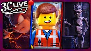 3C Live - Live Action Lego Movie, Pinocchio Horror First Look, Sonic Movie 3