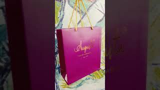 Paper Bag Packaging, Augusta Bag, Luxury bag #paperbag #customprint #packaging #bagpackaging #print