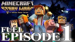 Minecraft: Story Mode - Full Episode 1: The Order of the Stone Walkthrough 60FPS HD [No Commentary]