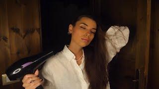 10 Hours of Deep Relaxation with Hair Dryer Bathroom Experience [ASMR]