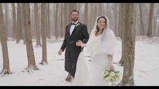 Winter Wedding Film // Poconos // Nicole & Davide