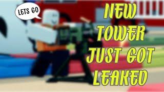 The NEW FPS TOWER JUST GOT LEAKED! | The Gatling Gun | TDS new update leaks