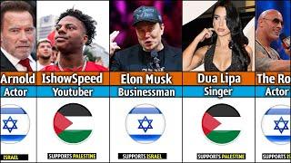 Celebrities Who Support Israel or Palestine