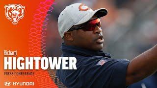 Richard Hightower on Jones Jr. 'He's tracking the ball well' | Chicago Bears