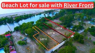 THE TITLED LOT FOR SALE IN ZAMBALES with RIVER FRONT and COASTAL BEACH AREA