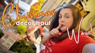 MASSIVE Christmas Home Decor Haul 2024 | Stores for every budget!